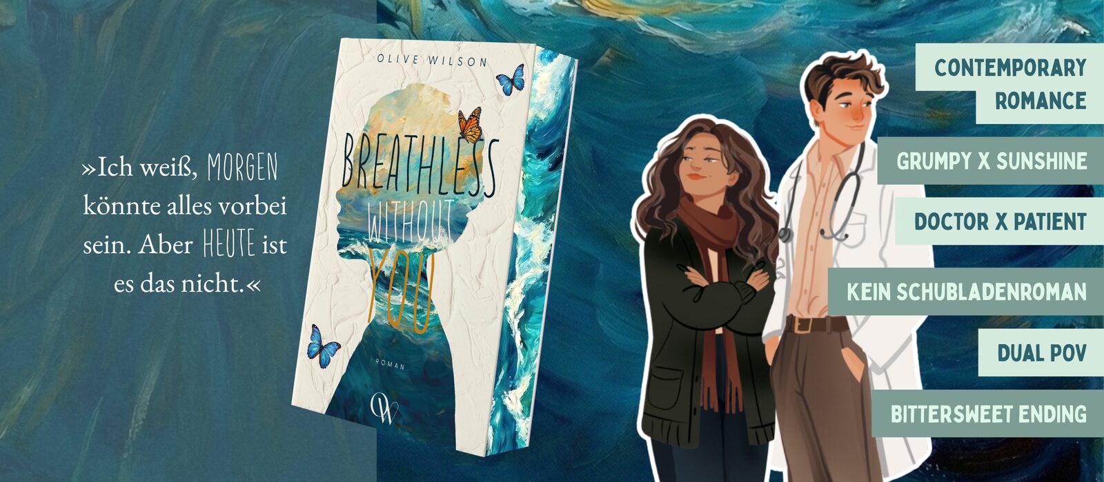 Breathless Without You — Roman von Olive Wilson, erscheint am 19. Oktober 2026
